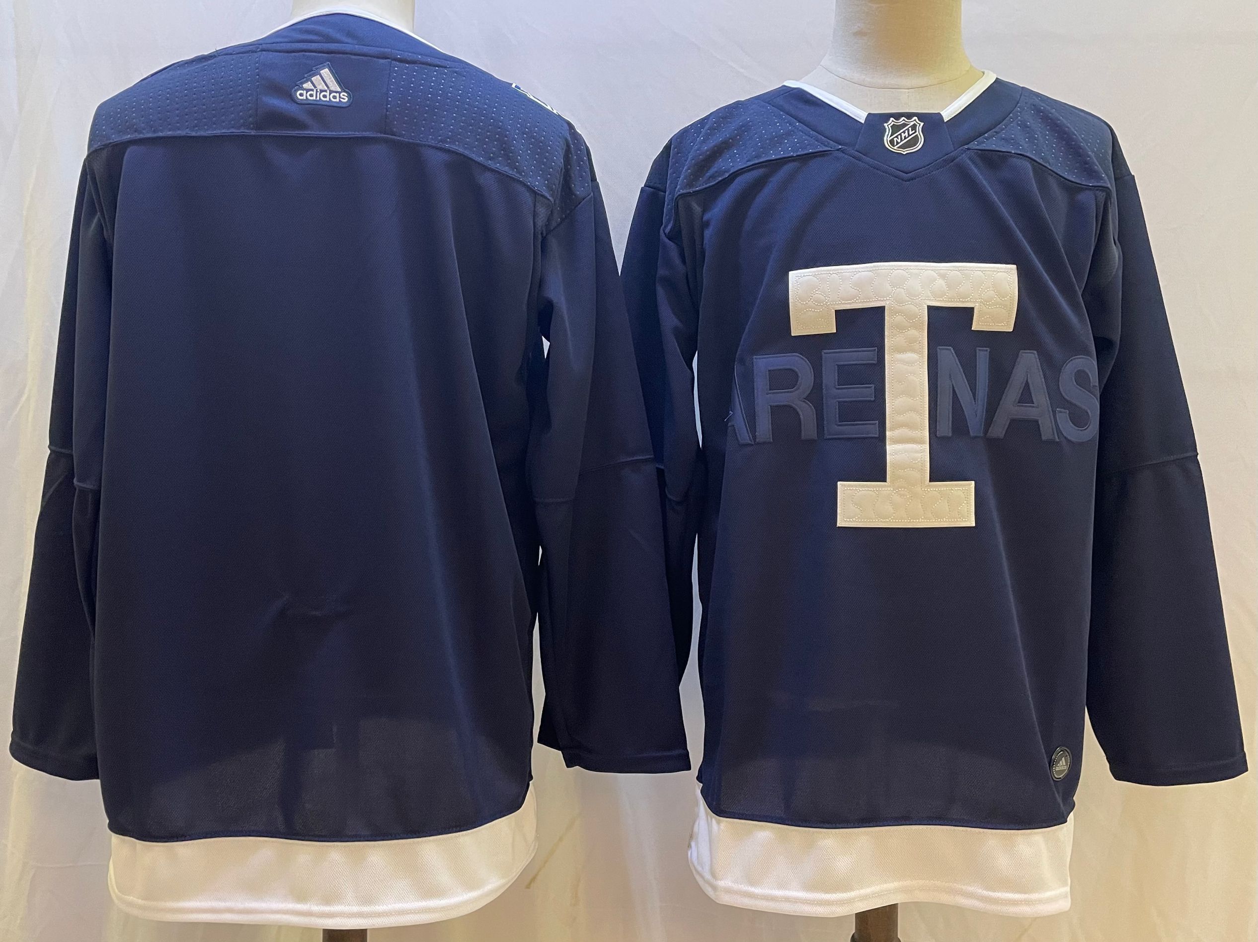 Men Toronto Maple Leafs Blank Blue Classic Edition 2022 Adidas NHL Jersey